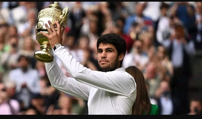 Tennis winner