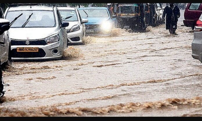 Heavy rain in Mumbai