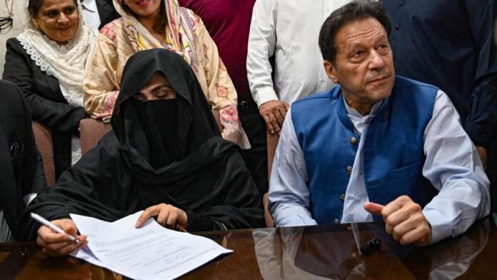 imran khan and his wife