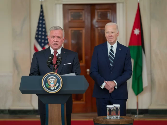 Joe Biden & King of Jordan