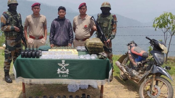 Mizoram: Assam Rifles apprehend active Chin resistance force cadre in Siaha district