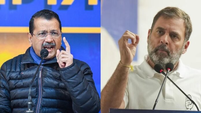 rahul gandhi and kejriwal