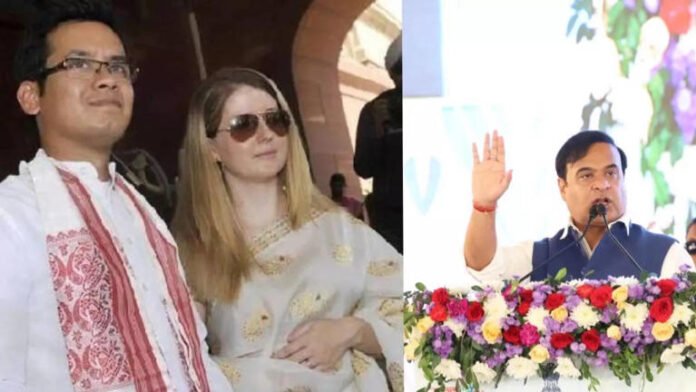 assam cm questions gaurav gogoi's wife retaining foreign citizenship for 12 years