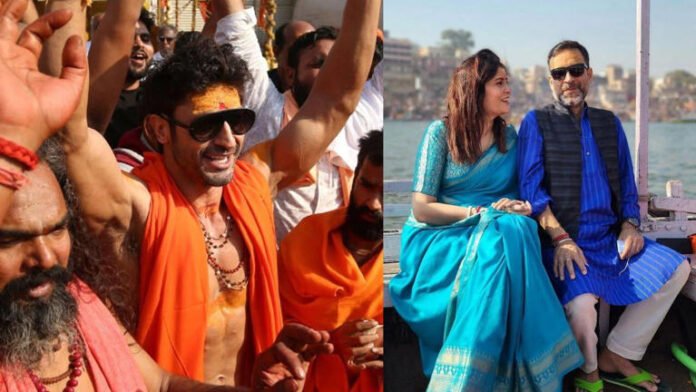 vidyut jamwal , pankaj tripathi and his wife