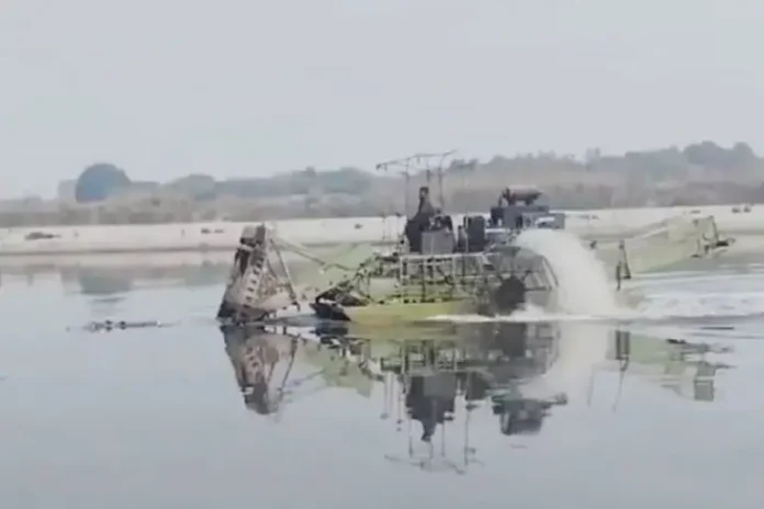 yamuna cleaning operation