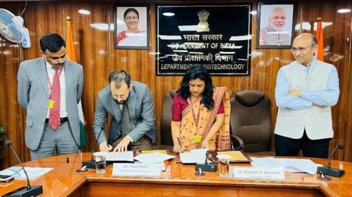 dept. of biotechnology officials