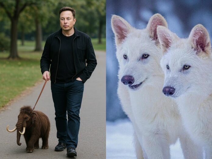 elon musk and dire wolf