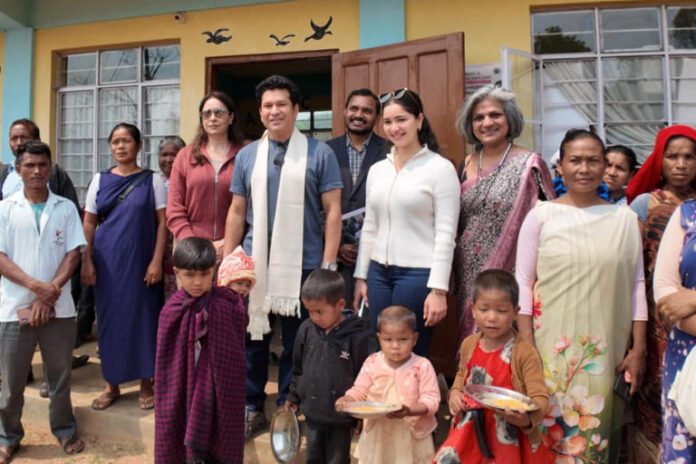 Sachin tendulkar with others