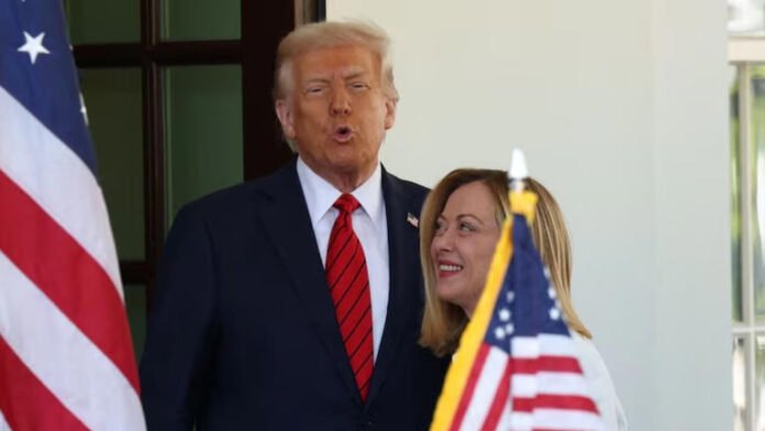 trump and meloni