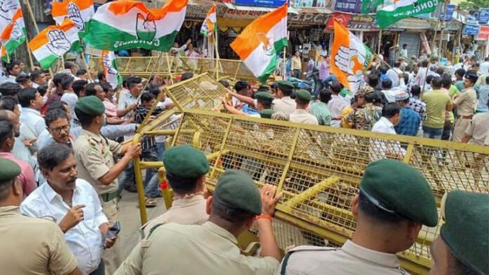 Tripura Congress holds ‘Save Constitution’ rally against ‘misuse’ of central agencies