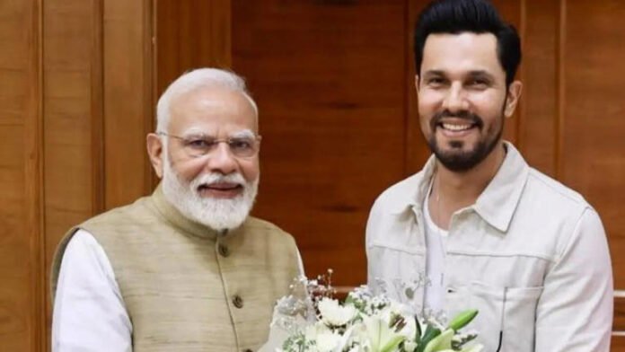 PM Modi and randeep hooda