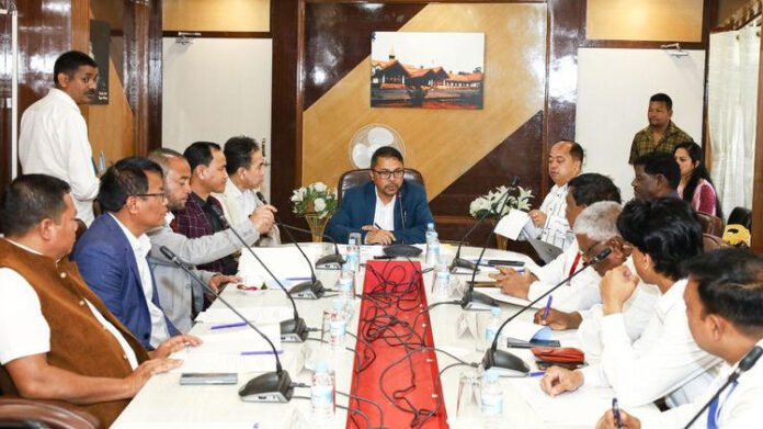 meghalaya officials' meeting