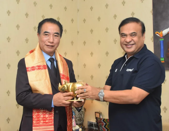 lalduhoma and himanta biswa sarma