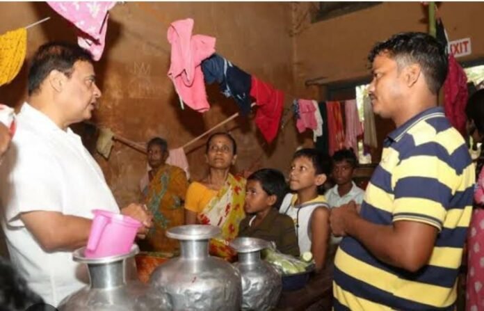 Himanta relief camp visit