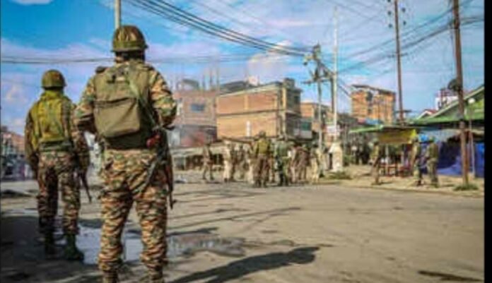 Arambai Tenggol Manipur Bandh