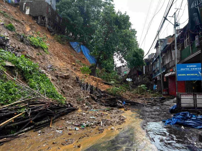 1718195-mizoram-landlside Mizoram landslides 2025