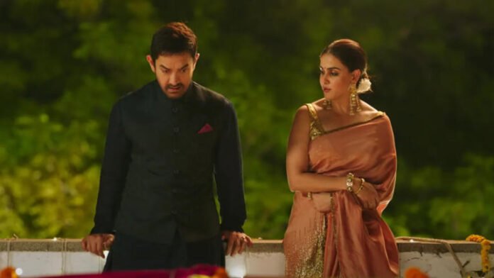 Aamir Khan in a still from Sitaare Zameen Par, which crossed ₹150 crore at the box office