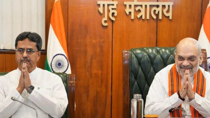 Tribal community in Tripura participating in development programs after Centre sanctions ₹250 crore package