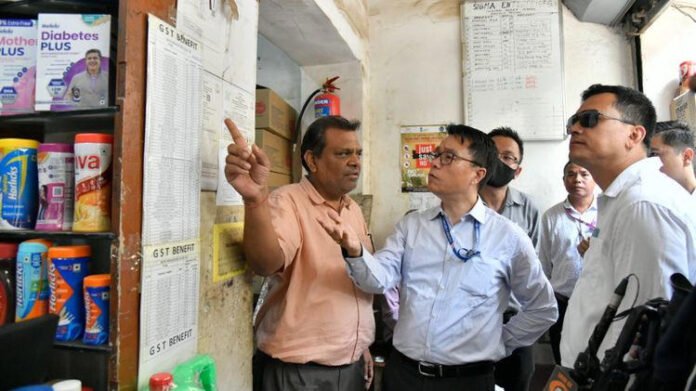 Manipur begins market drive to spread awareness on Next-Gen GST reforms