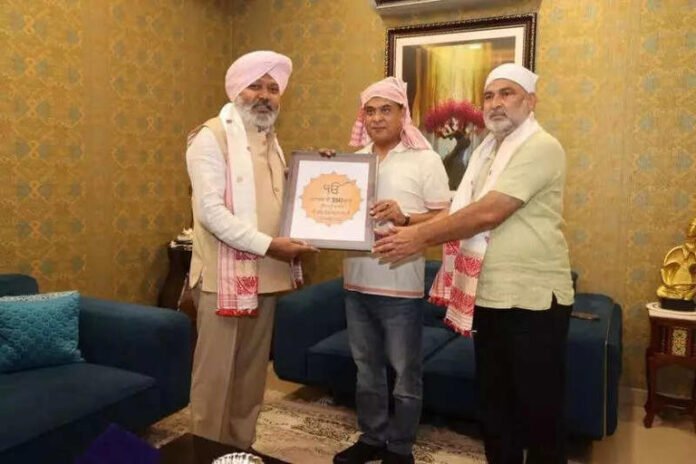 Punjab ministers invite Assam CM to Guru’s 350th martyrdom anniversary celebration