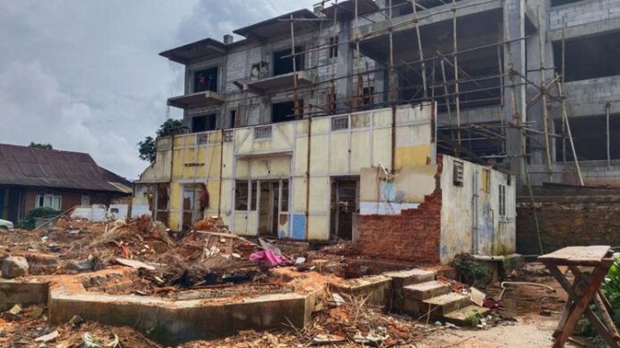 COCOMI demands preservation and replica of demolished Manipur Rajbari