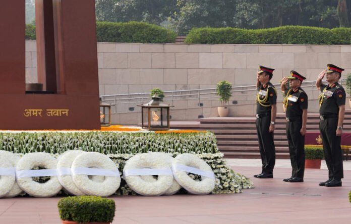 Army marks Infantry Day, Gen Dwivedi lays wreath at National War Memorial