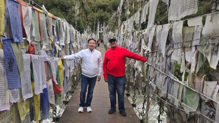 Arunachal: 700-year-old Chakzam Bridge stands tall, MLA Tsering pushes for heritage tourism