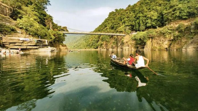 Meghalaya MP demands Centre's intervention as Umngot river turns brown amid road project