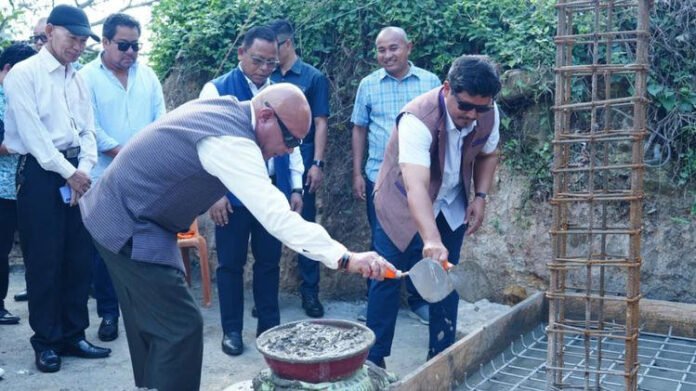Meghalaya CM lays foundation stone for World War I memorial restoration in Tura