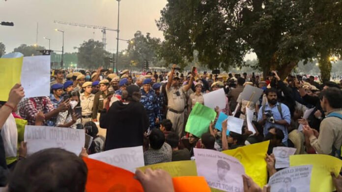 India Gate protest: Delhi Police oppose protesters’ bail, cite Instagram posts glorifying Hidma, Marxism