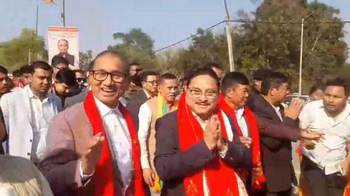 BJP Assam President Dilip Saikia visits West Karbi Anglong ahead of key hill meeting