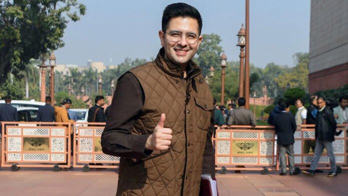 Raghav Chadha thanks the government for scrapping the 10-minute delivery model.