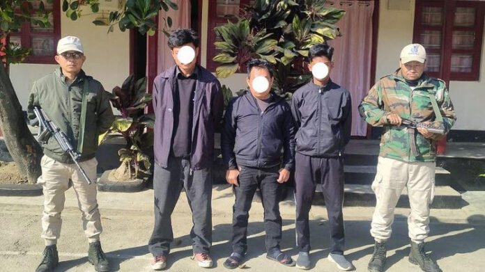 Five militants arrested across Imphal Valley districts in Manipur