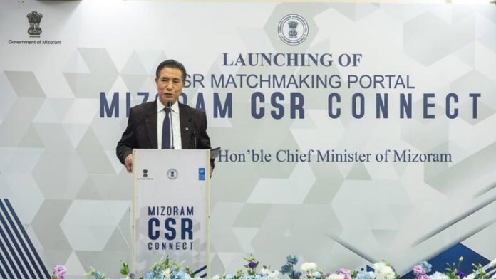 Mizoram launches 'CSR Connect' portal to bridge donors and seekers