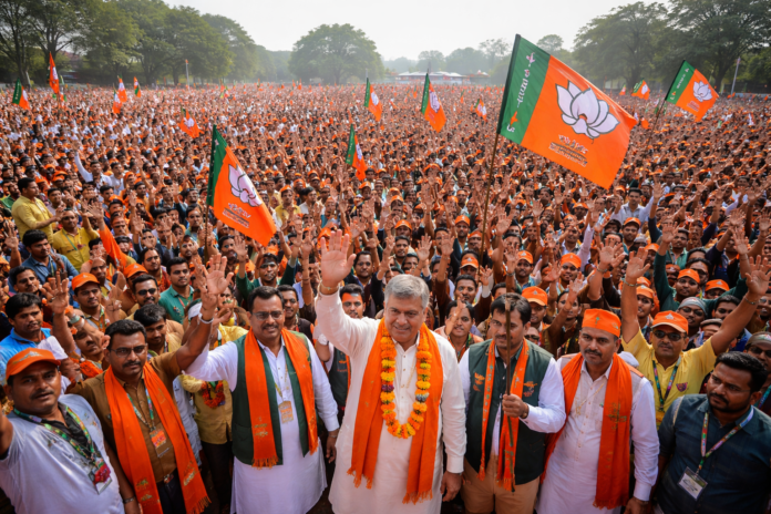 Massive Support for BJP Candidates in Tripura