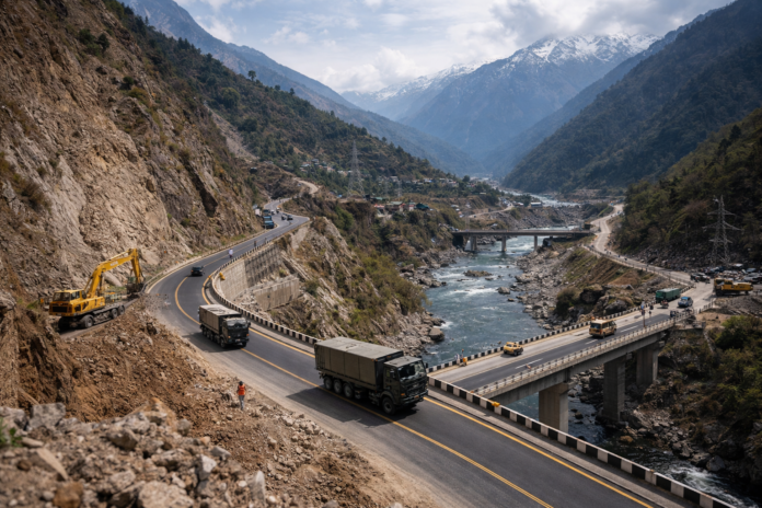 Infrastructure Acceleration in Northeast India