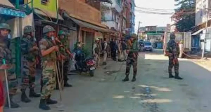 Ukhrul Gunfight Manipur Security Alert Ukhrul gunfight Manipur tensions with security forces deployed after clashes in multiple locations