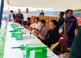 Meghalaya E RISE Silk Project Launch CM Conrad Sangma launching Meghalaya E RISE Silk project and Umsning stadium foundation