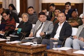 Sikkim Essential Commodities Review Meeting CM Prem Singh Tamang chairing Sikkim Essential Commodities Review with officials