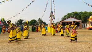 Aji Basanta Cultural Event Agartala Aji Basanta cultural event in Agartala with traditional dance and music performances celebrating spring
