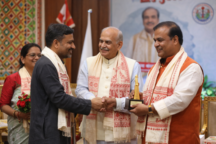 Assam Sahitya Akademi Winners Assam Sahitya Akademi winners receive congratulations from Governor and Chief Minister
