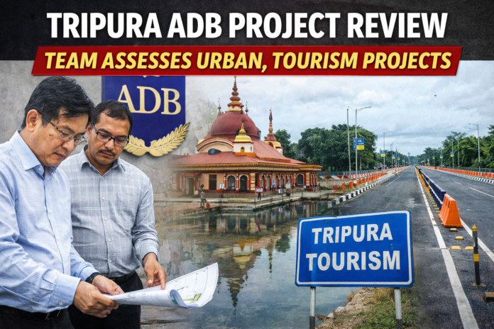 Tripura ADB Project Review urban and tourism projects inspection