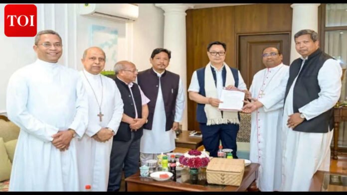 Meghalaya CM, dy CM, bishops raise FCRA concerns with Centre