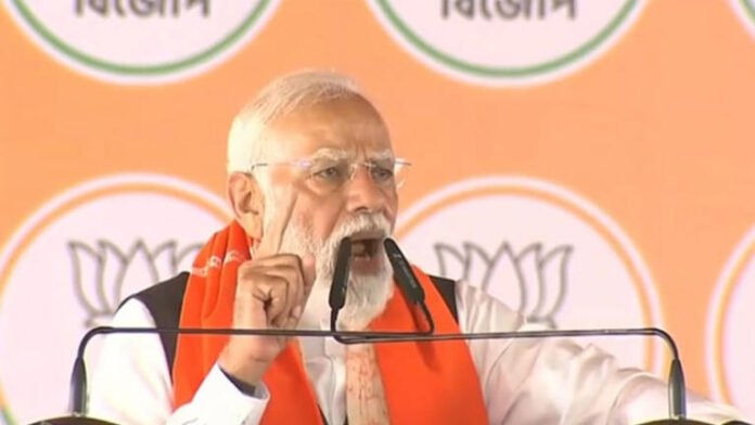 PM Modi slams TMC's 'jungle raj', says 'maa is crying' in Bengal