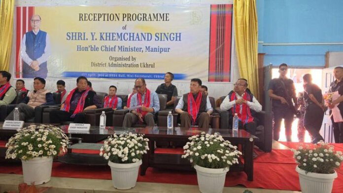 Manipur CM calls for dialogue, peace during Ukhrul visit