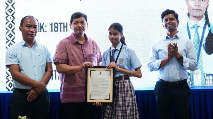 Meghalaya CM felicitates SSLC toppers, distributes cash awards in Tura