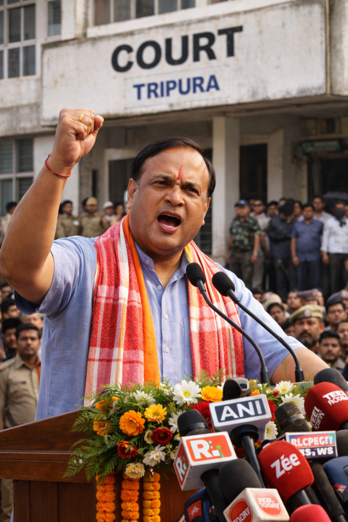 Tripura High Court asking state government to submit report on measures to curb infiltration