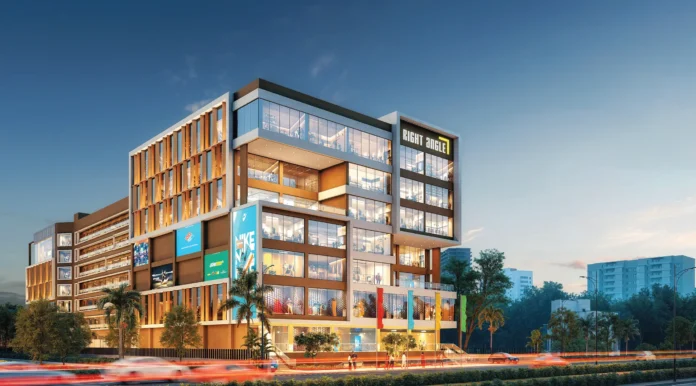 Commercial buildings and business complexes expanding across Siliguri urban market area