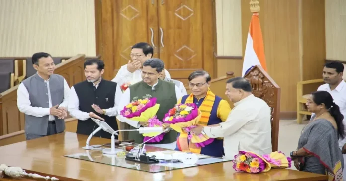 Ram Pada Jamatia continues as Speaker of Tripura Legislative Assembly