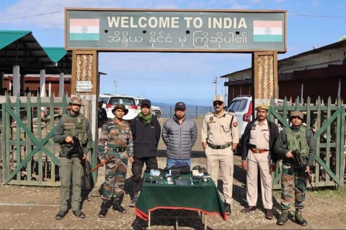 ULFA militant surrender during joint security operation in Nagaland border region